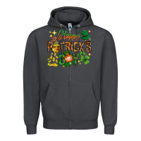 Smoke Happy St. Patrick's Day Zipper Hoodie - HowdyJamesFarm