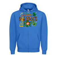 True Royal Happy St. Patrick's Day Zipper Hoodie - HowdyJamesFarm
