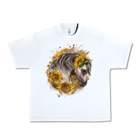 White arabian horse with sunflowers Urban Heavy Tee - LillyAllenDesigns