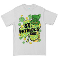 Dove Grey st. patrick's day shamrock Premium Tee - MaliasSmallBusiness