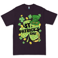 Plum st. patrick's day shamrock Premium Tee - MaliasSmallBusiness
