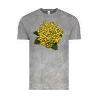 Cloud Rock Oregon Grape Flower Illustrations Vintage Tee - LillyAllenDesigns