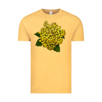 Vintage Mustard Oregon Grape Flower Illustrations Vintage Tee - LillyAllenDesigns