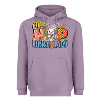 Lavender one hip lunch lady easter day Heavyweight Hoodie - FaDigitalArtStudio
