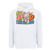 White one hip lunch lady easter day Heavyweight Hoodie - FaDigitalArtStudio
