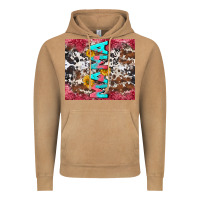 Vintage Camel mama cowhide  sunflowers Vintage Hoodie - LillyAllenDesigns