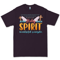 Plum holy spirit wonderful counselor Premium Tee - MaliasSmallBusiness