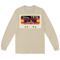 Mushroom 30th birthday 30 years 1990 retro tape cassette Long Sleeve Tee - Bettercallsaul