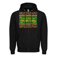 Black Dead inside but feeling lucky 20oz skinny tumbler Zipper Hoodie - HowdyJamesFarm