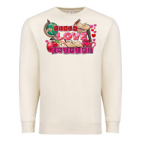 Sandshell Valentine's Day Teach Love Inspire Premium Sweatshirt - FaDigitalArtStudio