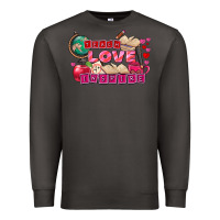 Smoke Valentine's Day Teach Love Inspire Premium Sweatshirt - FaDigitalArtStudio