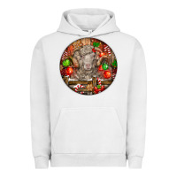 Pigment Lunar Rock Christmas Merino Wool Sheep Urban Hoodie - LillyAllenDesigns