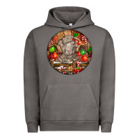 Pigment Tornado Christmas Merino Wool Sheep Urban Hoodie - LillyAllenDesigns
