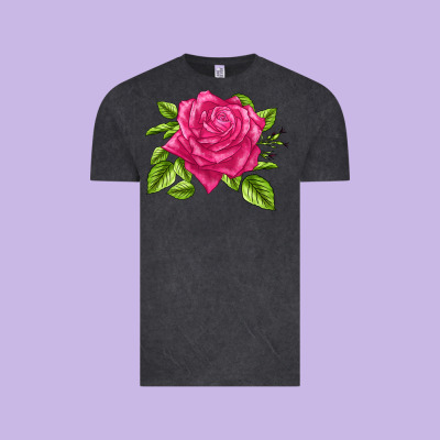 Perfume Delight Rose Vintage Tee Designed By Lillyallendesigns