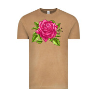 Vintage Camel Perfume Delight Rose Vintage Tee - LillyAllenDesigns