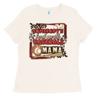 Bone somebody's loud mouth baseball mama Ladies Tee - MaliasSmallBusiness