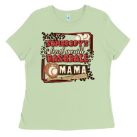 Matcha somebody's loud mouth baseball mama Ladies Tee - MaliasSmallBusiness