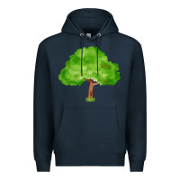 Navy tree fa element 1 Premium Hoodie - FaDigitalArtStudio