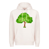 Pale Pink tree fa element 1 Premium Hoodie - FaDigitalArtStudio