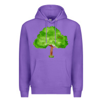 Purple tree fa element 1 Premium Hoodie - FaDigitalArtStudio
