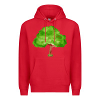 Red tree fa element 1 Premium Hoodie - FaDigitalArtStudio