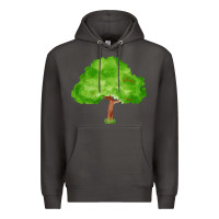 Smoke tree fa element 1 Premium Hoodie - FaDigitalArtStudio