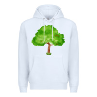 White tree fa element 1 Premium Hoodie - FaDigitalArtStudio