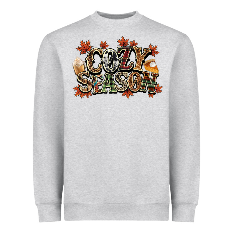 Cozy Season Fall Heavyweight Sweatshirt by NancyCooperArtShop | Teevron
