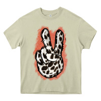 Dalmatians Skin Peace Sign Heavy Core Tee | Teevron