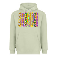Matcha Easter Brushstrokes Heavyweight Hoodie - BundleAndBundleShop