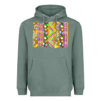 Sage Easter Brushstrokes Heavyweight Hoodie - BundleAndBundleShop