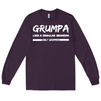 Plum Grumpa Long Sleeve Tee - Bettercallsaul