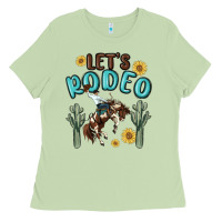 Matcha let's rodeo Ladies Tee - MaliasSmallBusiness