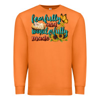 Carrot Fearfully And Wonderfully Made Premium Sweatshirt - BundleAndBundleShop