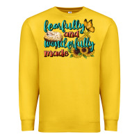 Fearfully And Wonderfully Made Premium Sweatshirt | Teevron