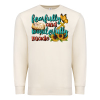 Sandshell Fearfully And Wonderfully Made Premium Sweatshirt - BundleAndBundleShop