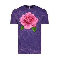 Cloud Purple Perfume Delight Rose Vintage Tee - LillyAllenDesigns