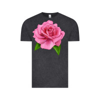 Vintage Black Perfume Delight Rose Vintage Tee - LillyAllenDesigns