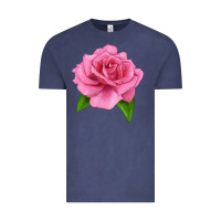 Vintage Denim Perfume Delight Rose Vintage Tee - LillyAllenDesigns