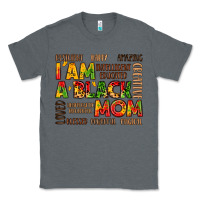 Charcoal Heather i am a black mom Classic Tee - LillyAllenDesigns