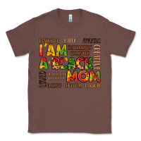 Chestnut i am a black mom Classic Tee - LillyAllenDesigns