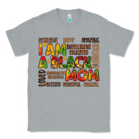 Heather Grey i am a black mom Classic Tee - LillyAllenDesigns