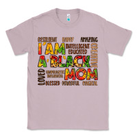 Lilac i am a black mom Classic Tee - LillyAllenDesigns