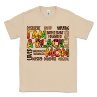 Mushroom i am a black mom Classic Tee - LillyAllenDesigns