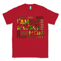 Red i am a black mom Classic Tee - LillyAllenDesigns
