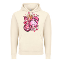 Vintage Artic retro valentines day Vintage Hoodie - LillyAllenDesigns