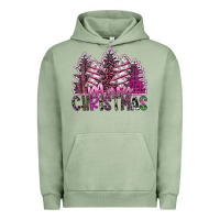 Pigment Oil Green Merry Christmas Urban Hoodie - SublimationCraftShop
