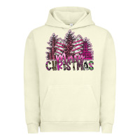 Pigment Pistachio Merry Christmas Urban Hoodie - SublimationCraftShop