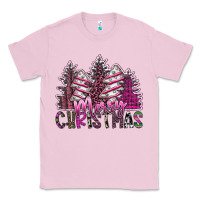 Bubblegum Pink Merry Christmas Classic Tee - SublimationCraftShop