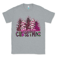 Heather Grey Merry Christmas Classic Tee - SublimationCraftShop